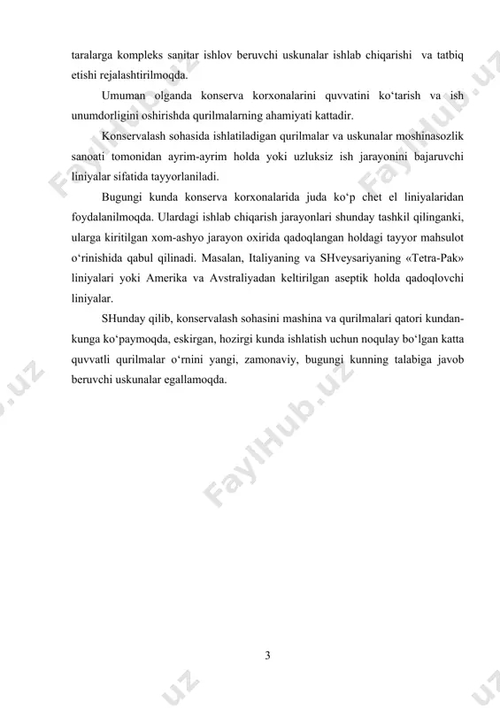 konstruksiyasining o‘ziga xosligi – mahsulot xususiyatlarin o‘zgartirish maqsadida ta’sir ko‘rsatish imkonini beradigan reaksion bo‘shliq (hajm) yoki ishchi kameraning (rezervuar) mavjudligidir. bundan tashqari apparat faoliyat ko‘rsatishi uchun issiqlik va sovuqlik tashuvchi har xil suyuqliklardan (issiq suv, sovuq, yaxna suv, bug‘ va boshqalar) foydalaniladi. ishchi suyuqlik va ishlov berilayotgan mahsulot apparat ichida bir – biri bilan bevosita kontaktda yoki yoki kontaktsiz holda bo‘lishi mumkin. ikkinchi holda, aksariyat o‘zaro ta’sir ajratib turuvchi yuza (qism) orqali (metall devor) amalga oshiriladi. texnologik qurilmalar strukturasi har bir texnologik uskuna birligi qo‘yidagi qismlardan iborat: staninalar (korpuslar, ramalar va x.k.), mahsulot soladigan (bo‘shatiladigan) moslama yoki qism, himoya (blokirovka), uzatish va ish mexanizmlar, ishchi bajaruvchi organ va nazorat – o‘lchov asboblari. uskuna texnik tasnifini belgilovchi asosiy qismlar uzatish qismi, ishchi mexanizm va ishchi organlarining o‘zaro (bog‘liqlikdagi) faoliyatidir. stanina uskunaning barcha qismlarini mahkamlash uchun jumladan, qo‘shimcha moslamalarni (tashuvchi, ko‘taruvchi va x.k.) mo‘ljallangan. ba’zi bir uskuna turlarida (separatorlar va boshqalar) stanina …