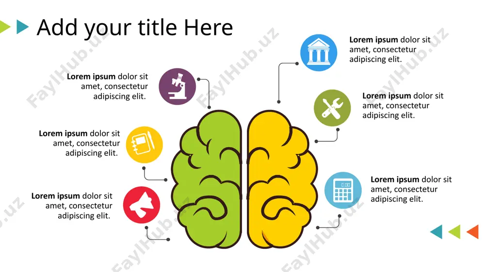 light powerpoint template - Page 5