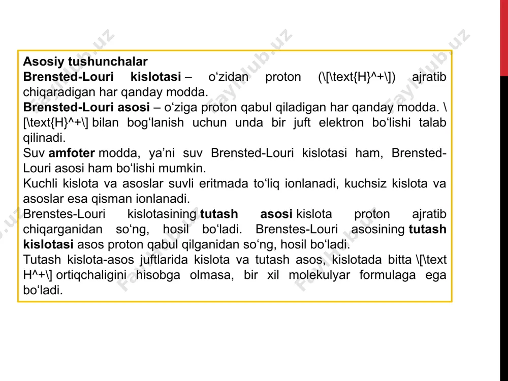 brensted-louri kislota va asoslari - Page 3