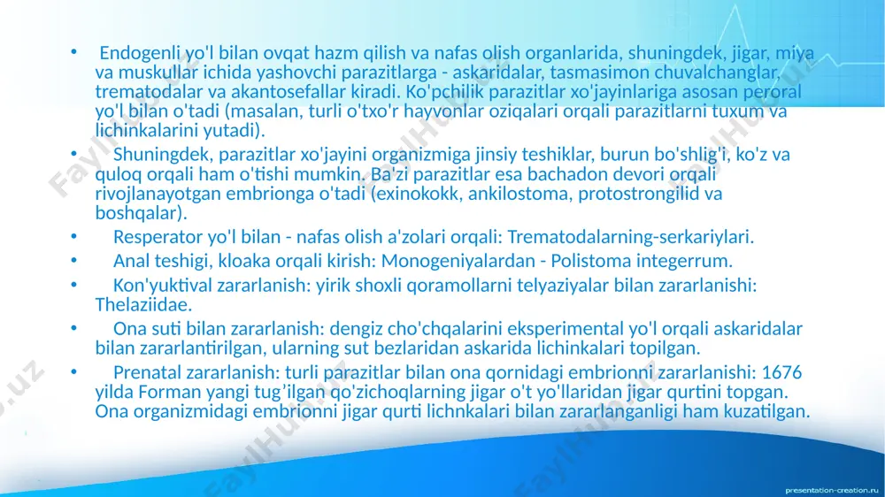 endogen parazitar kasalliklar - Page 4