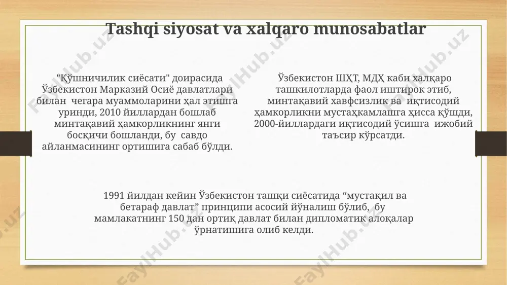 qayta qurish yillarida oʻzbekistondagi ijtimoiy-siyosiy vaziyat - Page 4