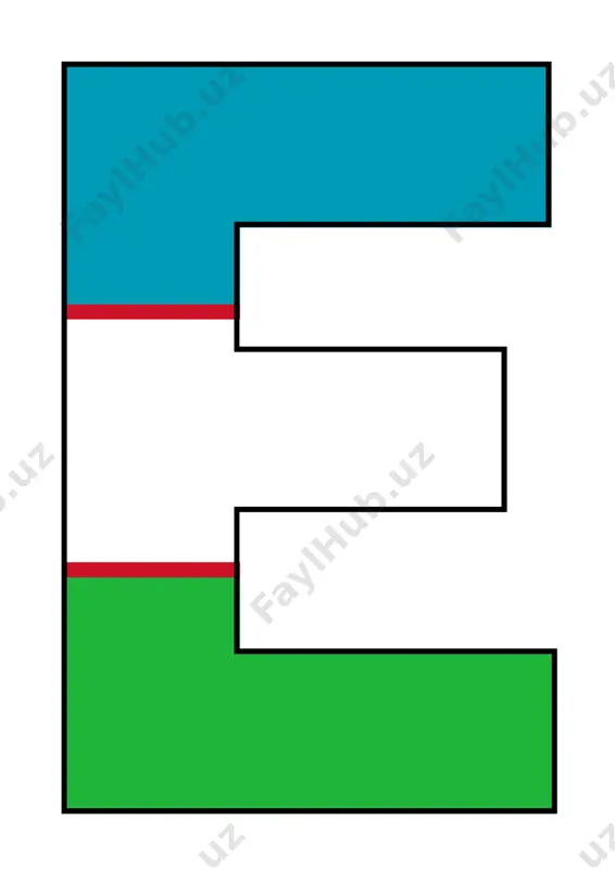alifbo o'zbek va ingliz bayroq fonida - Page 5