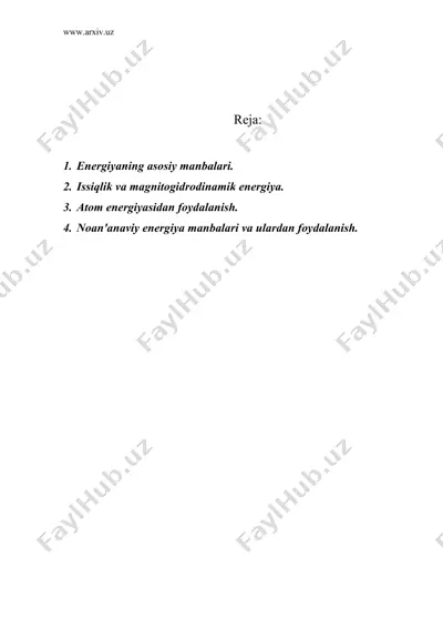 yerning energiya zahiralari — DOC