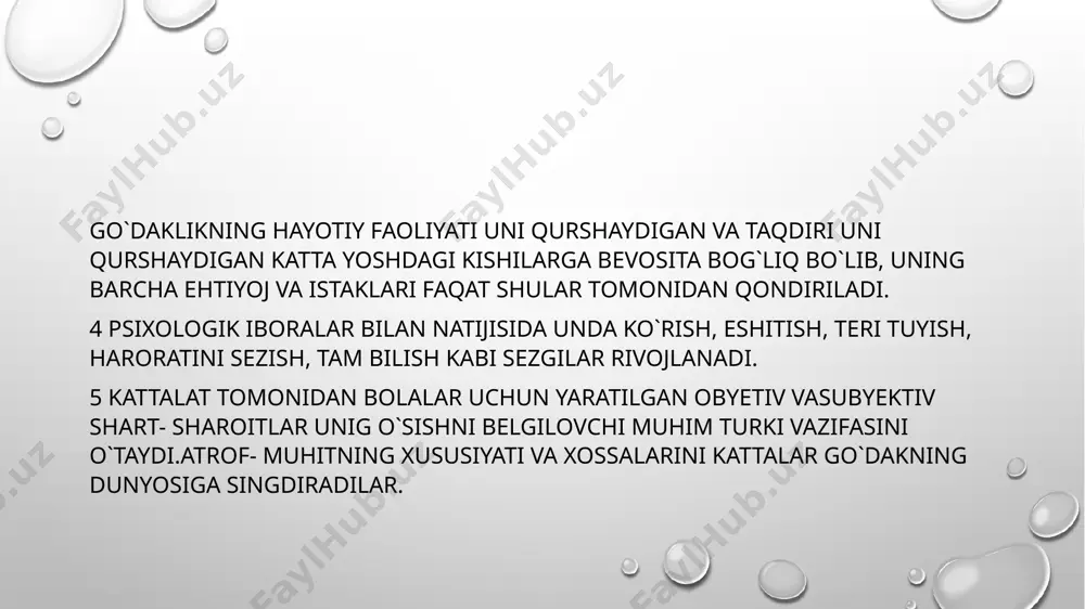 go'daklik psixologiyasi taqdimoti - Page 4