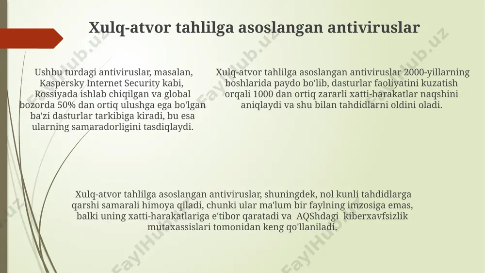 antiviruslar va ularning turlari - Page 5
