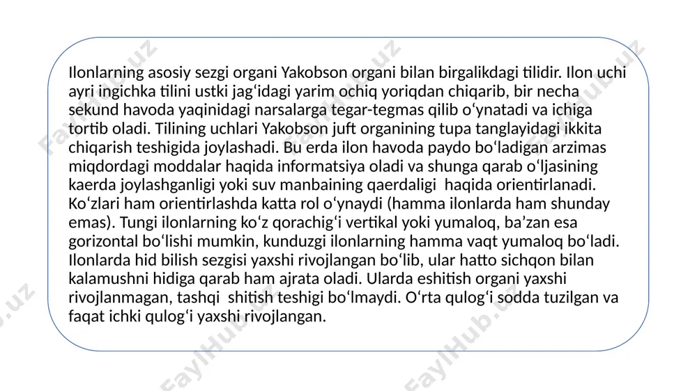 a ancha mayda va to‘q rangli dog‘lardan iborat uzunasiga ketgan yo‘llari bor. qorni och yoki to‘q rangli mayda dog‘li, ba’zan esa dog‘siz bo‘ladi. kobra — o‘zbekistondagi yirik zaharli ilonlardan biridir tanasining uzunligi 125 sm, dumi 45 sm gacha. rangi tana rangidan to‘q sariq, qo‘ng‘ir yoki qoragacha kuchli darajada o‘zgarib turadi. ostki tomoni oq va tanasining oldingi tomonida ikki-uchta qora ko‘ndalang yo‘llari bor. yoshlarining orqasida uzunasiga qora rangli ko‘ndalang yo‘llari bor, ularning old tomonidagilari pastki yuzasiga o‘tib ketadi. hindistonda yashaydigan kobralarning ensasida ko‘zoynakka o‘xshash naqshi bo‘lgani uchun ular ko‘zoynakli ilon deb ataladi. o‘zbekistonda kobra faqat bobotog‘da, hisor tizma tog‘larining tog‘ oldilarida va surxondaryo vodiysida nisbatan ko‘proq uchraydi. qarshi dashtida birmuncha kamroq, zarafshon va nurota tizma tog‘larida esa undan ham kam uchraydi.sharqda uchraydigan eng so‘nggi punkti — xovos atroflaridir. hatto bobotog‘da ham bir kunda ikkitadan ortiq ilon uchratish qiyin, odatda, ekspeditsiyalar vaqtida kamdan-kam, ya’ni bir oyda bitta kobrani uchratish mumkin. o‘zbekistonda kobra …