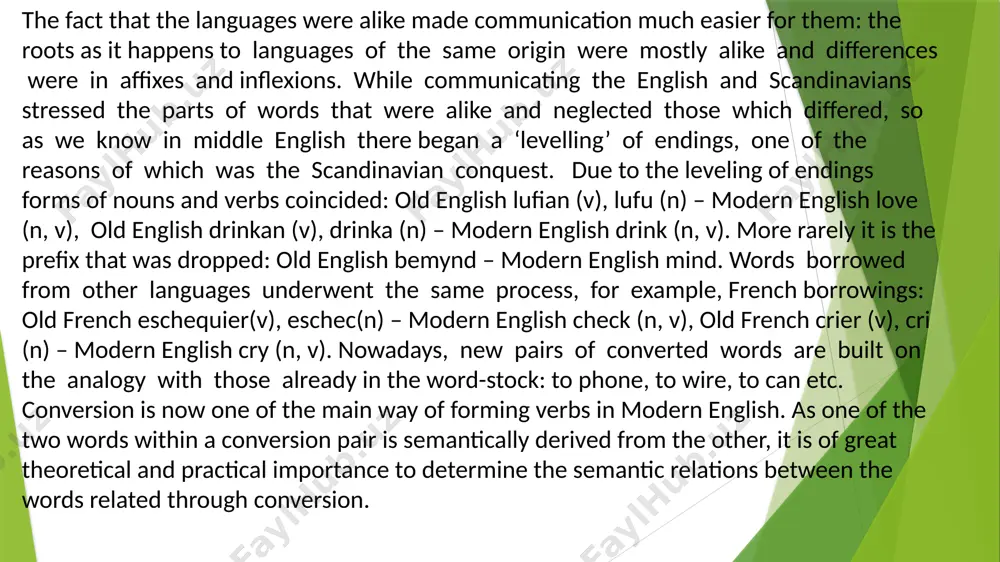word from the initial letters of a word group: uno – united nation organization, bbc, atm, ms, rsvp, and others. as a type of word-building, shortening of words can be represented by clipping or curtailment. curtailment may be regarded as caused, partly at least, by analogical extension, i.e. modification of form on the basis of analogy with existing and widely used patterns. thus, the three homonyms resulting from abbreviation of three different words, van ‘a large covered vehicle’, ‘a railway carriage’, the short for caravan; van ‘the front of an army’, the short for vanguard which in its turn is a clipping of the french word avantgarde; and van — a lawn tennis term, the short for advantage, all sound quite like english words. shortening of spoken words or curtailment consists in the reduction of a word to one of its parts (whether or not this part has previously been …