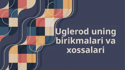 uglerod — PPTX