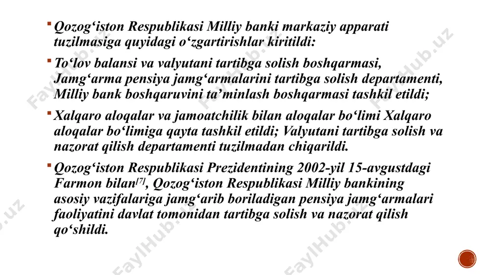 qozog’iston milliy banki - Page 5
