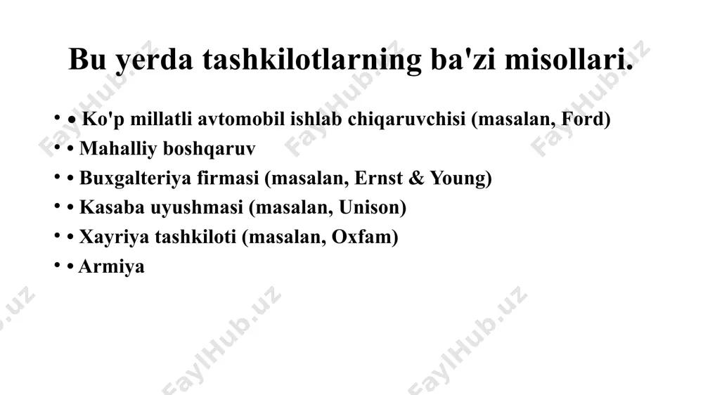 hun o'zlarining maxsus ko'nikmalari yoki tajribalarini kengash muhokamalarida baham ko'rishadi. mas'uliyati cheklangan jamiyatlarning turlari buyuk britaniyada mas'uliyati cheklangan jamiyatlar ikki xil bo'ladi: xususiy cheklangan kompaniyalar (masalan, x limited) va ochiq savdoga qo'yilgan cheklangan jamiyatlar (masalan, x plc). ular quyidagi tarzda farqlanadi. (a) aksiyadorlar soni. aksariyat xususiy kompaniyalar kichik miqdordagi aktsiyadorlarga tegishli. ommaviy kompaniyalar esa odatda investorlarning kengroq segmentiga tegishli. (b) aktsiyalarni o'tkazish qobiliyati. ommaviy jamiyatlarning aktsiyalari keng ommaga taklif qilinishi mumkin. amalda, bu ularning birjada sotilishi mumkinligini anglatadi. boshqa tomondan, xususiy kompaniyalarning aktsiyalari kamdan-kam hollarda aktsiyadorlarning roziligisiz uchinchi tomonga o'tkazilishi mumkin. (c) aktsiyadorlar sifatida direktorlar. xususiy mas'uliyatli jamiyat direktorlari ochiq kompaniya direktorlariga qaraganda kompaniya aktsiyalarining muhim qismiga egalik qilish ehtimoli ko'proq. d) kapital manbai (i) xususiy kompaniyaning ustav kapitali odatda uchta manbadan ta'minlanadi. (1) muassis yoki asoschi (2) ta'sischi yoki ish beruvchining biznes sheriklari (3) venchur kapitalistlar (ii) bundan tashqari, ommaviy kompaniyaning ustav kapitali to'g'ridan-to'g'ri jamoatchilikdan yoki tan olingan bozorlarda …