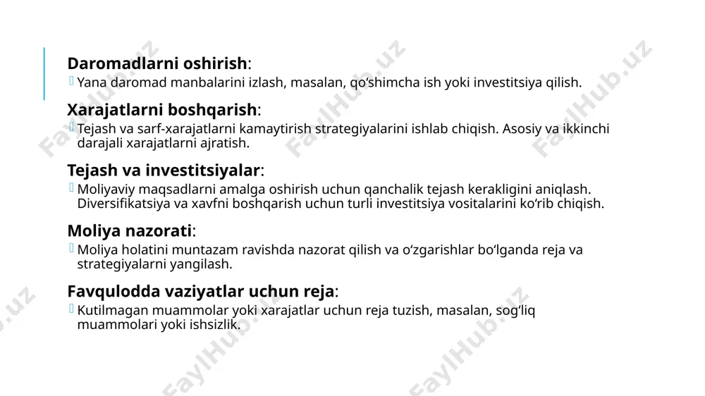 shaxsiy moliyaviy rejalashtirish - Page 3