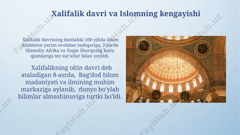islom tafakurlari va madaniyatining shakillanish bosqichlari - Page 5