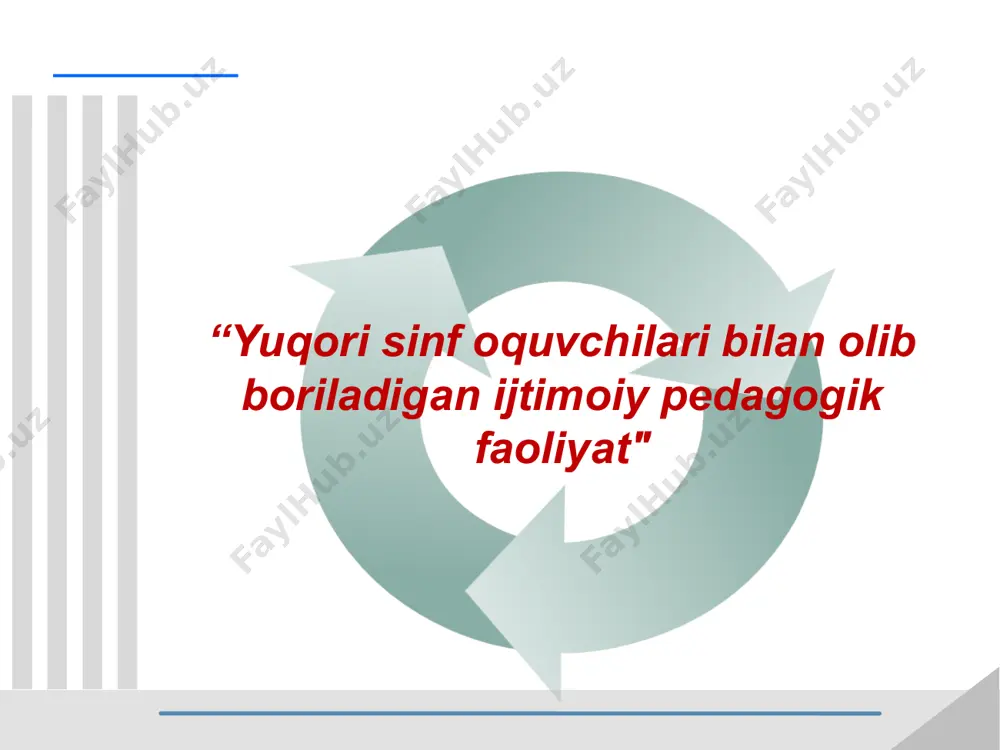 dan iborat. kasb-hunarga yo’naltirishning asosiy maqsadi – yosh avlodni ongli va mustaqil ravishda kelgusi ta`lim yo’nalishini (akademik litsey yoki kasb – hunar kolleji) tanlashiga yoki shaxsning psixofiziologik xususiyatlari, qiziqishi, qobiliyati, moyilliklari va jamiyatning kadrlarga bo’lgan ehtiyojidan kelib chiqqan holda mehnat qilish sohasini tanlashga tayyorlashdan iborat. maktab yoshidagi bolalar bilan olib boriladigan ma’naviy-ma’rifiy ishlar. ayni paytda, mazkur yo'nalish bo'yicha ta'lim standartlari, o'quv dasturlari hamda darsliklarning yangi avlodini yaratish orqali o'quvchilarni ma'naviy yеtuk va erkin fikrlaydigan shaxslar qilib tarbiyalash va o'qituvchilik kasbiga bo'lgan qiziqishni yanada oshirish maqsadida fidoyi o'qituvchi-murabbiylar faoliyatiga bag'ishlangan yangi badiiy asarlar, filimlar va boshqa ijod namunalarini yaratish hamda ommaviy axborot vositalari, intеrnеt jahon axborot tarmog'ida kеng yoritishga ham alohida e'tibor qaratilishi lozim. ikkinchi yo'nalish - o'quvchilarda kitob mutolaasi va kitobxonlik madaniyatini oshirish yo'nalishi doirasida yoshlarga kitob mutolaasi jarayonida "oddiydan murakkabga" tamoyili asosida badiiy asarlarni tanlash va sinchiklab o'qish malakasini hosil qilish bo'yicha uslubiy tavsiyalarni ishlab chiqish, "kitobxon o'quvchi" va …