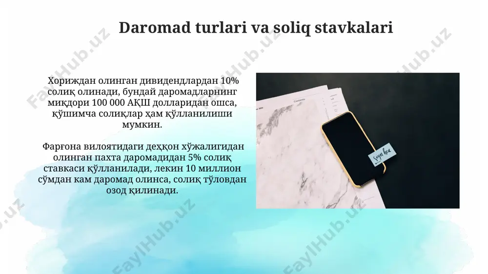 jismoniy shaxslardan olinadigan daromad solig’i - Page 4