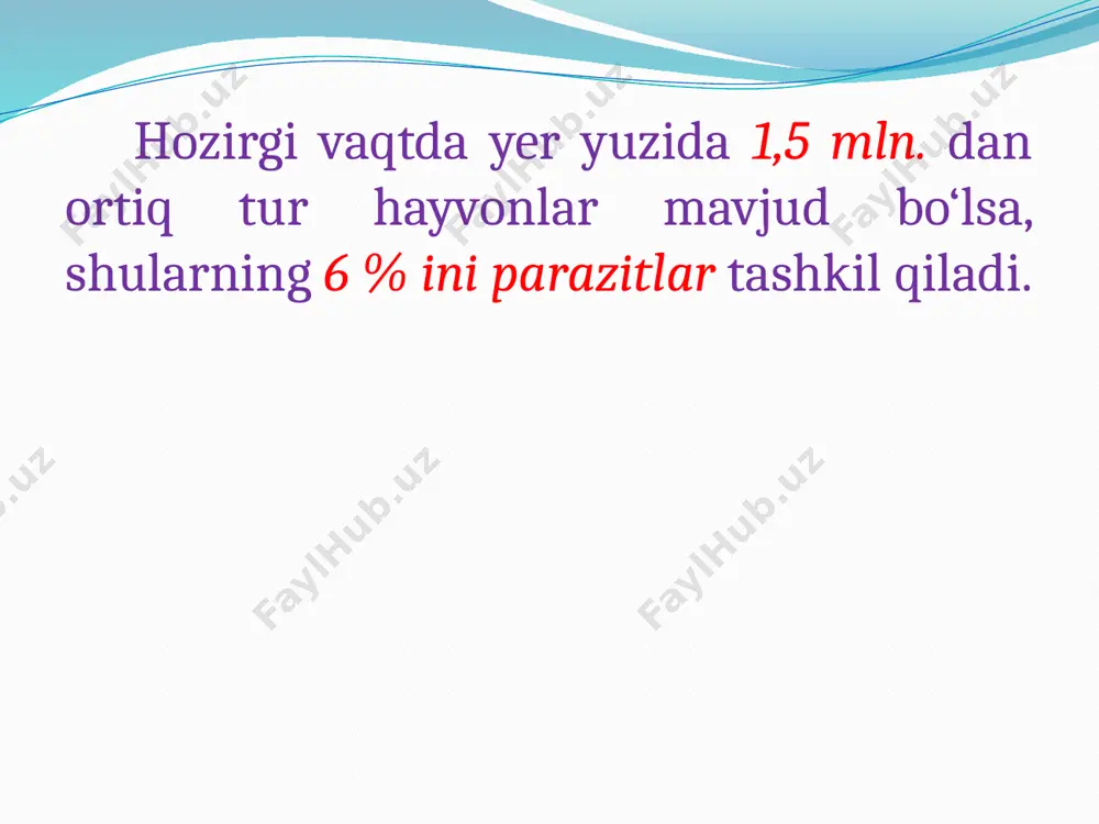 hayvonlarda amyobalar turkumining bir necha turlari parazitlik qiladi. ular orasida ichburug‘ (dizenteriya) amyobasi (entomoeba histolytica) odamlarning yo‘g‘on ichagida parazitlik qilib, amyobiaz, ya'ni qonli ichburug‘ bilan og‘rishga sabab bo‘ladi. umuman, odam organizmida amyobalarning 5 ta turi uchraydi. ularning 4 tasi zararsiz hisoblanib, asosan yo‘g‘on va ko‘r ichaklardagi bakteriyalar hisobiga yashaydi. dizenteriya amyobasini birinchi marta 1875-yilda rus shifokori a.f. lesh aniqlagan va bu amyobaning patogenli (zararli) bo‘lishini isbotlagan. ichburug‘ amyobasining kattaligi 20-30 mikronga teng. ichburug‘ amyobasi juda keng tarqalgan. yer sharining turli hududlarida amyoba bilan 10 foizdan 30 foizgacha odamlar zararlanishi mumkin. lekin amyobiaz bilan kasallanish belgilari asosan issiq tropik va subtropik hududlarda yashovchi xalqlar o‘rtasida uchraydi. amyobalar asosan jarohatdan chiqadigan qondagi eritrotsitlar bilan oziqlanadi. kasallik vaqtida davolanmasa surunkali formaga o‘tadi. kasal kishi juda ozib ketishi, ba'zan halok bo‘lishi ham mumkin. ichburug‘ amyobasi sista orqali tarqaladi. 21 parazit amyobalar kasallangan tishlarning kovagi, it, cho‘chqa, ot va boshqa hayvonlar ichagida, asalarilarning malpigi naychalarida …