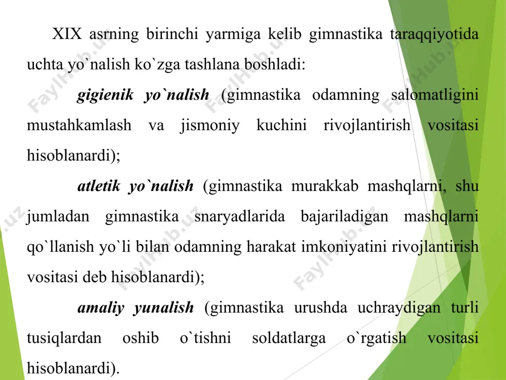 gimnastikaning rivojlanish tarixi - Page 3