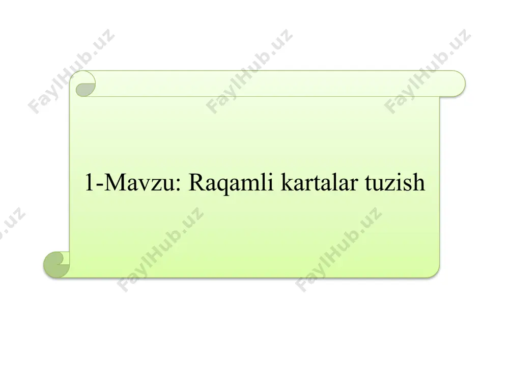 ‘ri keladi. xx asming 90- yillarida u jadal rivojlanib ketdi, bugungi kunda internet o‘z ichiga 5 mingtacha tarmoqni va 700 ming kompyuterlami qo‘shib olgan. kompyuterlararo fayllar almashish usullari va yo‘llarini ta’minlovchi tcp/ip (transmission control protocol internet protocol) dasturi tuzilgandan keyin esa internetning rivojlanishi yanada ko‘chaydi. bugungi kunda internet halqaro aloqalami, ilmiy, o‘quv, kommersiya ma’lumotlarini uzatishning universal vositasiga aylandi. 1. telekommunikatsion tarmoqlar internetning eng muhim xususiyati, birinchidan, u juda tez va samarali aloqa vositasi, ikkinchidan, juda ham ko’p ma’lumotlar tarqalgan informatsion resursdir. yer haqidagi fanlar olimlari, kartograflar, boshqa soha tashkilotlari internet bilan shug‘ullanish jarayonida uchta asosiy masalani yechishi mumkin: tezlik bilan ma’lumotlarni va tasvirlami o‘zgartirishlari; global geoinformatsion tizimlarga bog‘lanishlari; - shaxsiy ma’lumotlami jahondagi barcha qiziquvchilarga va o‘z hamkasblarga uzatishlari va h.k. geografik, kartografik, masofadan turib olingan ma’lumotlami tezlik bilan tarqatilishga bugungi kunda talab juda yuqori. kompyuterlaming telekommunikatsion tarmoqlarda qo‘llanilishiga beshinchr informatsion revolyusiya ham deyishadi (kitob nashr qilish, telefon, radio, shaxsiy kompyuterlar). …