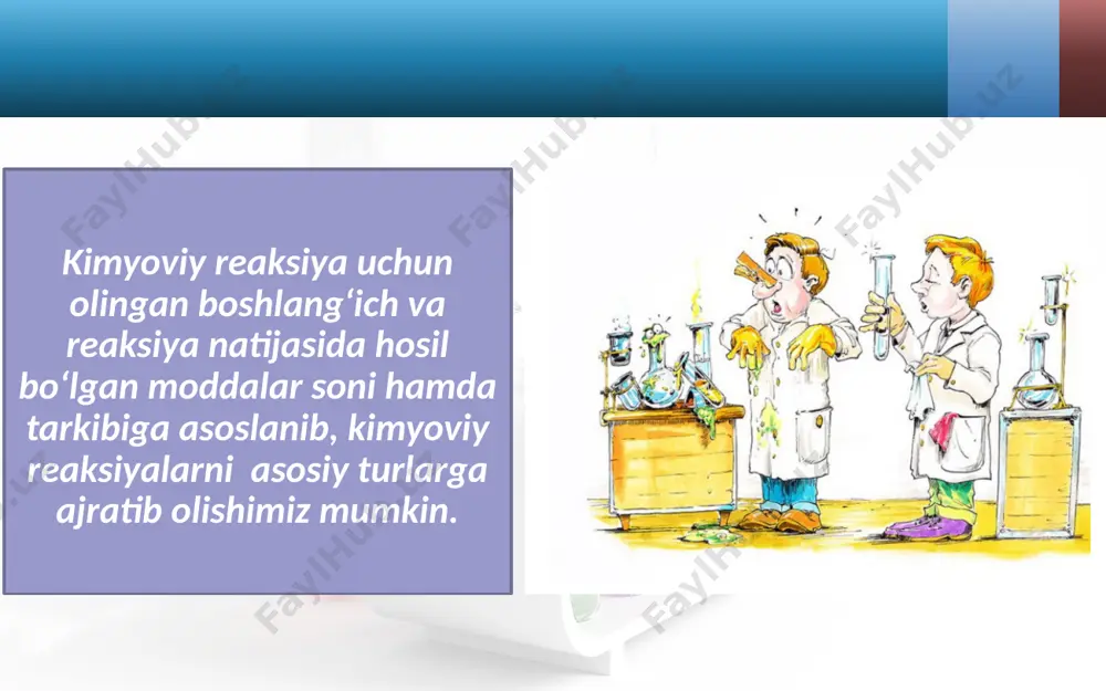 kimyoviy reaksiya turlari. kimyoviy energiya. 7 - sinf - Page 4