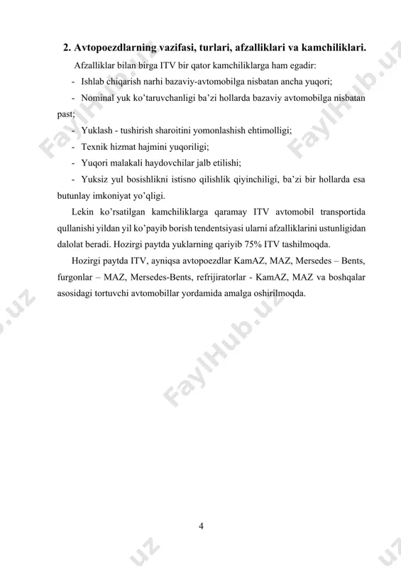 ixtisoslashtirilgan transport vositalari - Page 4