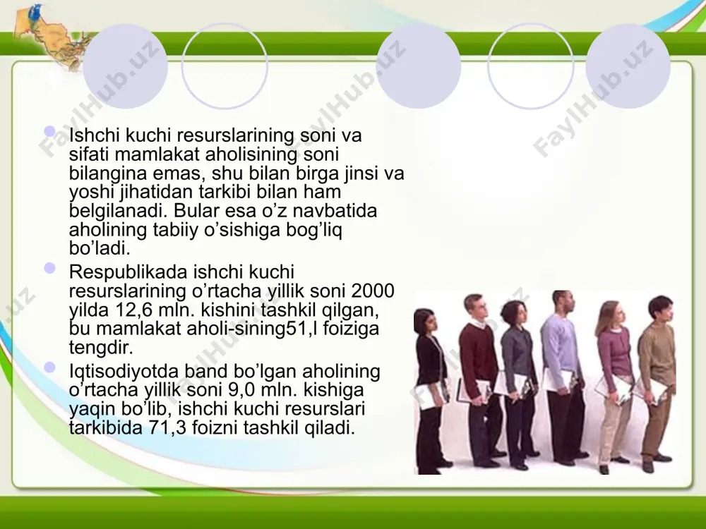 bozor iqtisodiyoti davrida aholini ish bilan bandligini oshirish - Page 3