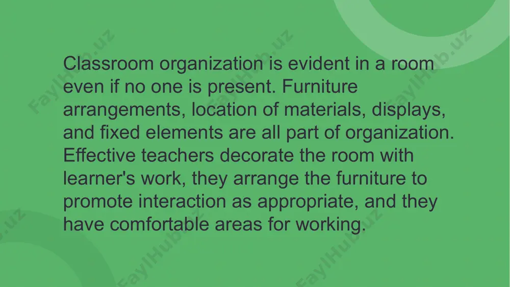 classroom organization - Page 5