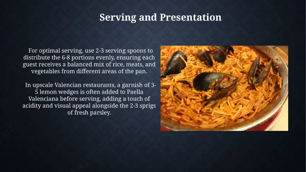 la paella valenciana: cultural significance and recipe - Page 4