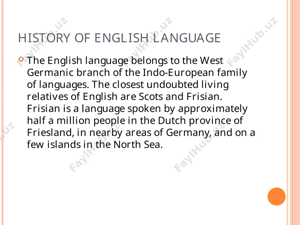 he new government. the old french took over as the language of the court, administration, and culture. latin was mostly used for written language, especially that of the church. meanwhile, the english language, as the language of the now lower class, was considered a vulgar tongue. middle english (1100-circa 1500 ad): by about 1200, england and france had split. english changed a lot, because it was mostly being spoken instead of written for about 300 years. the use of old english came back, but with many french words added. this language is called middle english. most of the words embedded in the english vocabulary are words of power, such as crown, castle, court, parliament, army, mansion, gown, beauty, banquet, art, poet, romance, duke, servant, peasant, traitor and governor. ("language timeline", the british library board) middle english (1100-circa 1500 ad): because the english underclass cooked for the norman upper class, the …