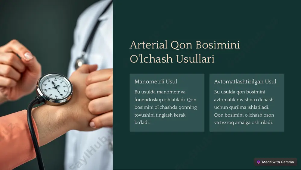 arterial qon bosimi va periferik puls: tibbiyotda ahamiyati - Page 3