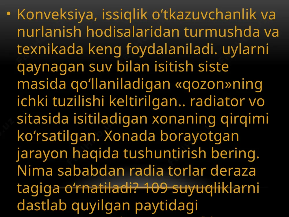 nurlanish va issiqlik uzatilishi - Page 5