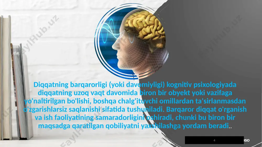 diqqatning barqarorligining o'rganish xususiyatlari - Page 4