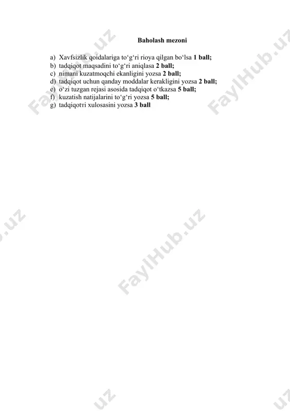 kimyo fanini amaliy o‘zlashtirish darajasini aniqlash - Page 3