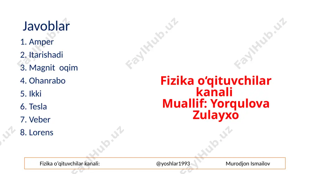magnitlar haqida savollar - Page 3