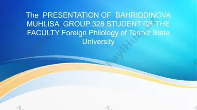 modern english period presentation — PPTX