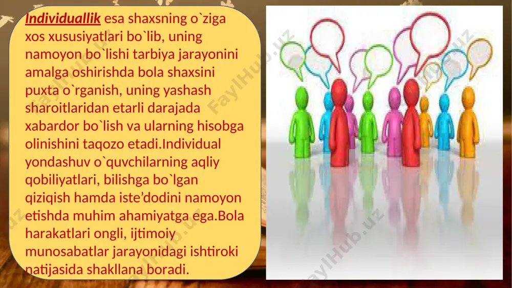 shaxsning rivojlanishi, tarbiyasi va ijtimoiylashuvi - Page 5