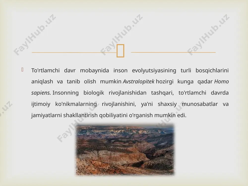 toʻrtlamchi davr yotqiziqlari xaritasi bilan ishlash - Page 4