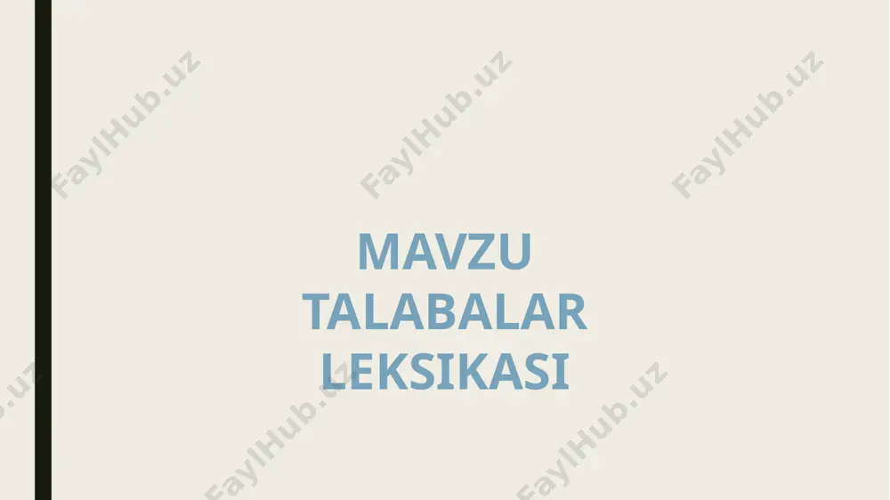 talabalar leksikasi - Page 2