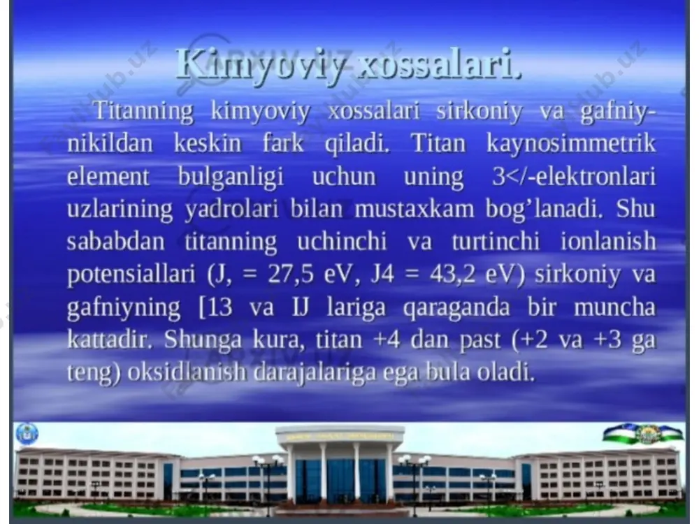 oksidlanuvchilarning oksidlanish darajalari - Page 3