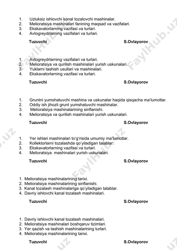 melioratsiya mashinalarining tarixi - Page 5