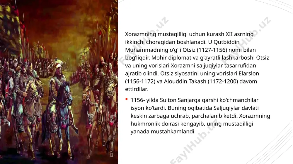 xorazmshohlar (anushteginiylar) davlati - Page 5