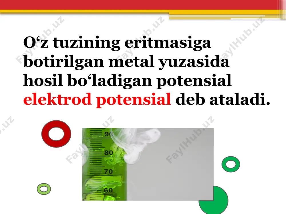 elektrokimyo asoslari. potensometriya - Page 5