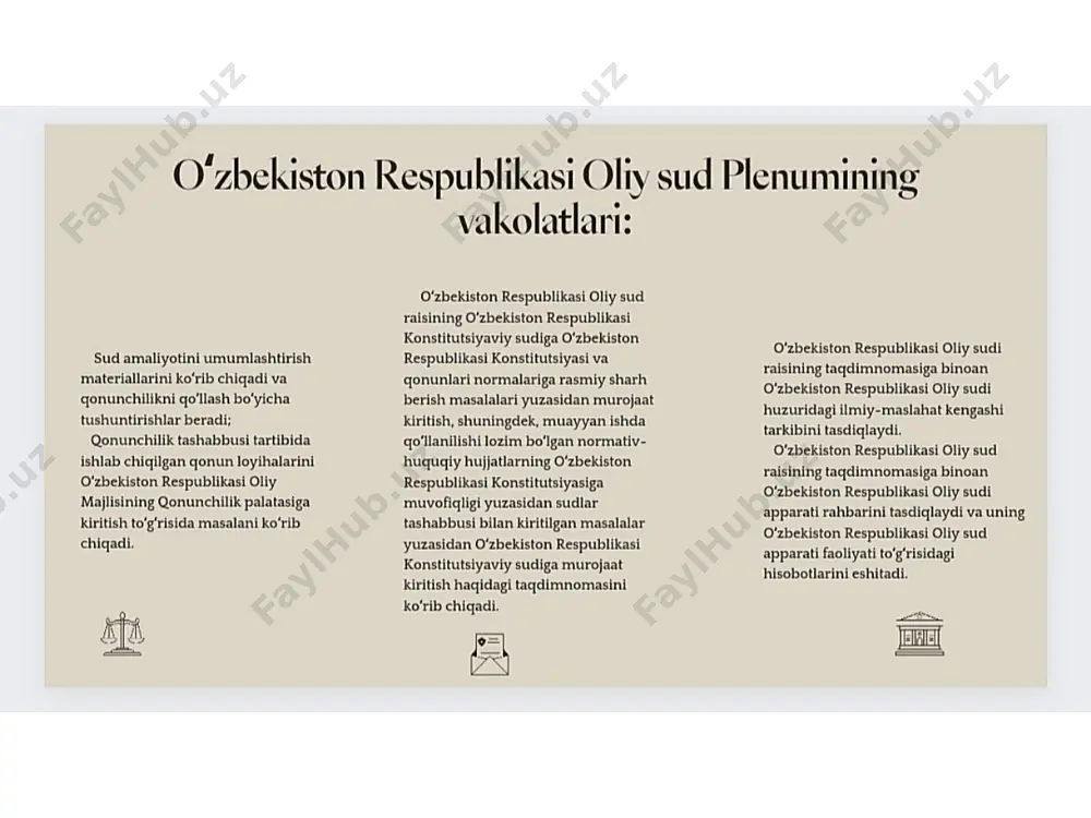 o’zbekiston respublikasi oliy sud pleniumi va rayosati sudlov hay’atlari - Page 4