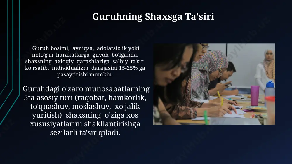 pedagogik jamoani psixologik xususiyatlari - Page 4