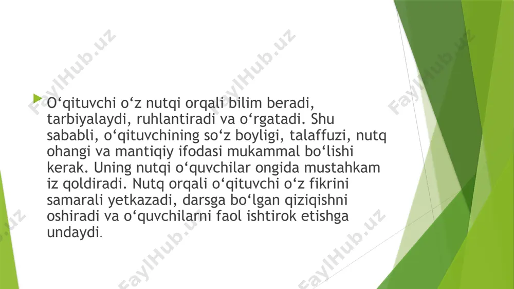 o‘qituvchining nutq madaniyati va boshqafanlar - Page 4