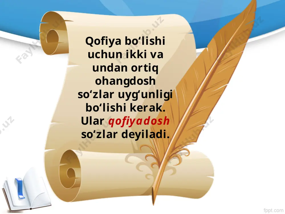 qofiya va radif 7-sinf - Page 4