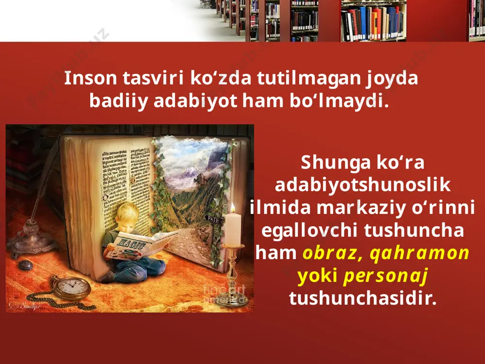 badiiy obraz va mubolag‘ali tasvir 7-sinf - Page 4