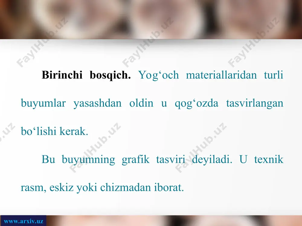 yog‘och materiallaridan buyum yasash bosqichlari 5-sinf - Page 4