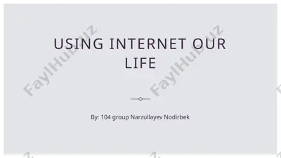 impact of the internet on communication and social interaction — PPTX