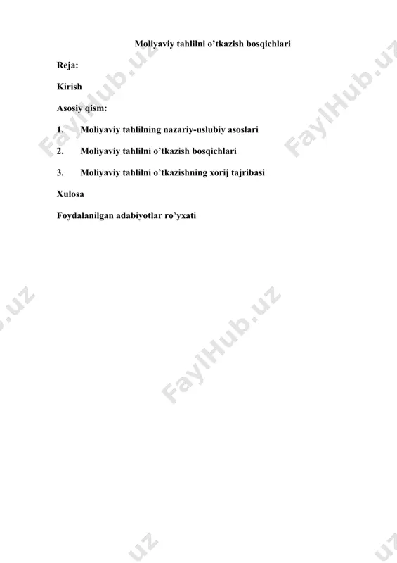odiyotga o’tish bosqichida ekanligimiz iqtisodiyot subyektlari faoliyatini chuqur tahlil etishni osonlashtiradi. biroq bunig uchun avvalo moliyaviy tahlilni o’tkazishni to’g’ri tashkillashtirish va uning bosqichlarini bexato belgilash zarur. xususan yangi kompyuter va dasturiy ta’minot imkoniyatlaridan optimal foydalanish tahlil jarayonini osonlashtirish bilan bir qatorda olingan natijalarning ishonchli va aniq bo’lishida juda muhimdir. taraqqiyotga erishish uchun raqamli bilimlar va zamonaviy axborot texnologiyalarini egallashimiz zarur va shart. bu bizga yuksalishning eng qisqa yo‘lidan borish imkoniyatini beradi. zero, bugun dunyoda barcha sohalarga axborot texnologiyalari chuqur kirib bormoqda. yurtimiz “xalqaro axborot kommunikatsiya texnologiyalarini rivojlantirish indeksi” bo‘yicha 2019-yilda 8 pog‘onaga ko‘tarilgan bo‘lsa-da, hali juda ham orqadamiz. aksariyat vazirlik va idoralar, korxonalar raqamli texnologiyalardan mutlaqo yiroq, desak, bu ham haqiqat. albatta, raqamli iqtisodiyotni shakllantirish kerakli infratuzilma, ko‘p mablag‘ va mehnat resurslarini talab etishini juda yaxshi bilamiz. biroq, qanchalik qiyin bo‘lmasin, bu ishga bugun kirishmasak, qachon kirishamiz?! ertaga juda kech bo‘ladi. shu bois, raqamli iqtisodiyotga faol o‘tish – kelgusi 5 …