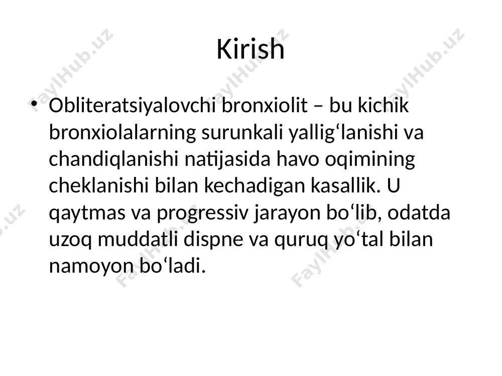 obliteratsiyalovchi bronxiolit - Page 2