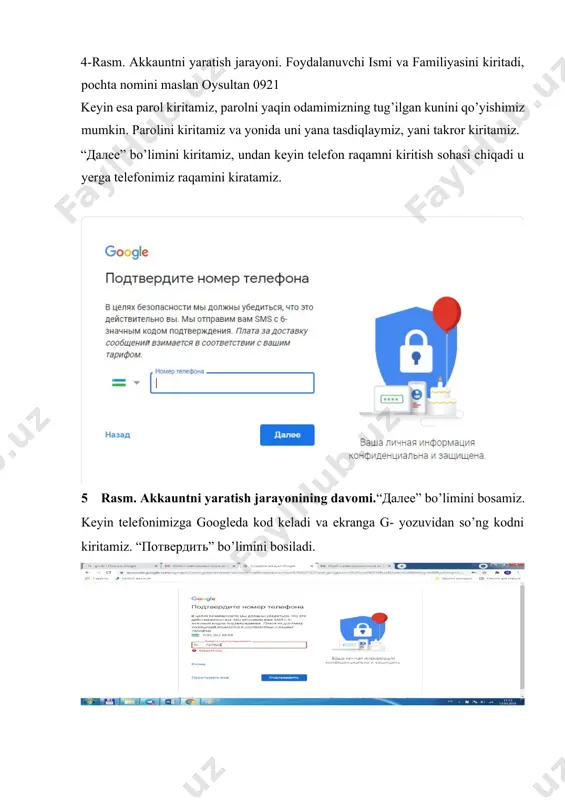 ga o’tib, hujjatni kiritishga o’tamiz. hujjatni yaratib keyin diskimizga o’tib, “недавние” sohasinin bossak, ekranda oldingi hujjatlar chiqadi, yani bizning google hujjatda ochgan hujjatimiz ham ko’rinadi. online taqdimot va hujjatlarni elektron pochtaga do’stingizga, masofaviy ta’lm tizimlariga,qolaversa you tubega qoyish mumkin, you tube ham google kompaniyasining eng mashxur ilovalaridan hisoblanadi. rasm 16. google hujjat ilovasiga kirib + qo’yilgan bo’sh blankni tnlab keyin matnni kiritishni boshlash. reklamali broshyura (risola)ni yaratish mumkin. google hujjatda risola sifatida(брошюра) сифатидахужжатяратишмумкин: rasm 17. google ilovalarini play market orqali o’rnatish.gogle ilovalaridan biri bo’lmish google play marketni ham hamma dasturni o’rnatish uchun qo’llayapti va bu ilova ommabop ilovalaridan bo’lib qolgan. rasm 18. googe ilovalar materiallarni sinhronlashtirishda q’ollaniladi.ular materillarni sinhronlashtirish uchun va turli uskunalarda ishlash uchun mo’ljallangan. rasm 19-a. google ilovalari shaxsiy va guruhlarda ishlash uchun. google diskni shaxsiy maqsadlar uchun, guruhda ishlatish uchun qo’llaniladi. rasm 19-b. google diskni turli qurilmalarda ishlatish mumkin: iphone, mobil telefonlar, kompyuterlar va boshqalarda. rasm 20. …